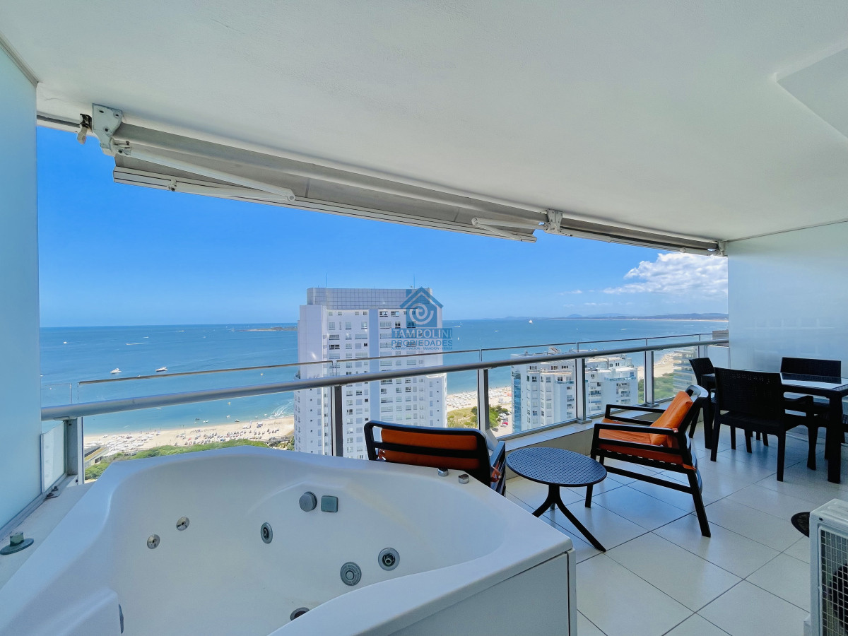 Excelente Apartamento de 2 Dormitorios con Vista al Mar, Playa Mansa